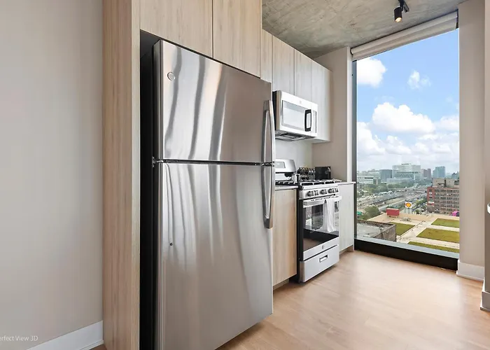 Apartment Sage Modern Near Union Park In West Loop Chicago
