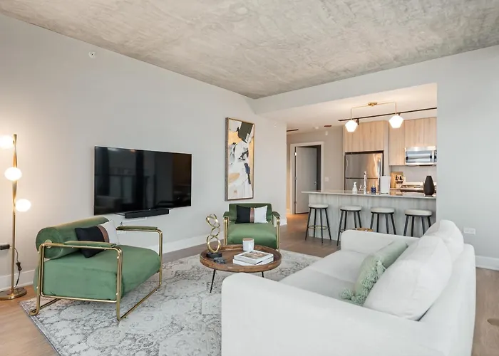Apartment Sage Modern Near Union Park In West Loop Chicago